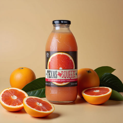 100% Texas Grown Grapefruit Juice (case)